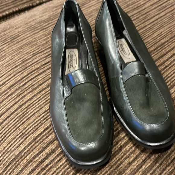 Rockport Leather Shoes Size 7.5 M black Slip On Loafers Comfort - Picture 2 of 9